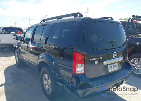 2008 Nissan Pathfinder S из США, поврежденный, VIN 5N1AR18U68C634667